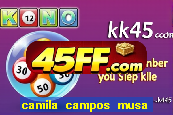 camila campos musa do cruzeiro nua